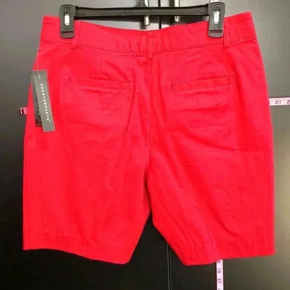 Counterparts Bright Red Women's Bermuda Shorts